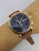 Swiss Copy IWC Schaffhausen Watch Yellow Gold Brown Leather  (9)_th.jpg